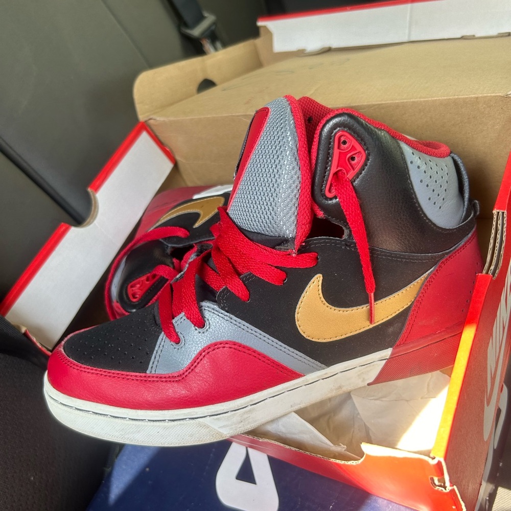 High top Nike sneakers
